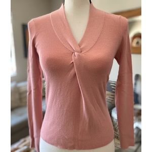 Ann Taylor Loft Petites Dusty Rose Sweater (XSP)
